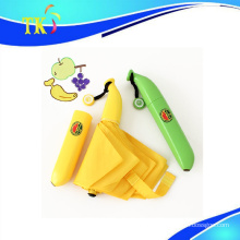 Umbrella/lovely banana umbrella for sunny and rainy as a creative gift